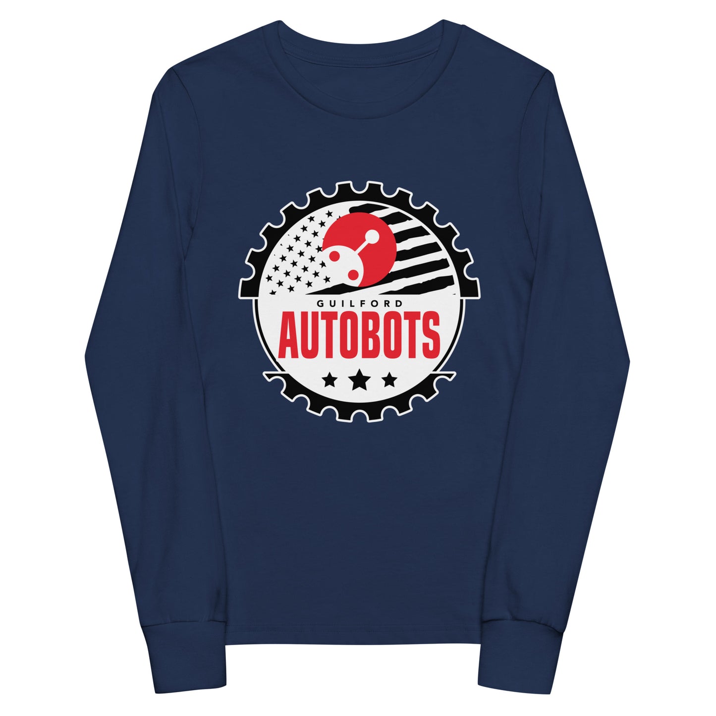 Performance | Youth Long Sleeve T-Shirt | Guilford Autobots | Emblem Logo