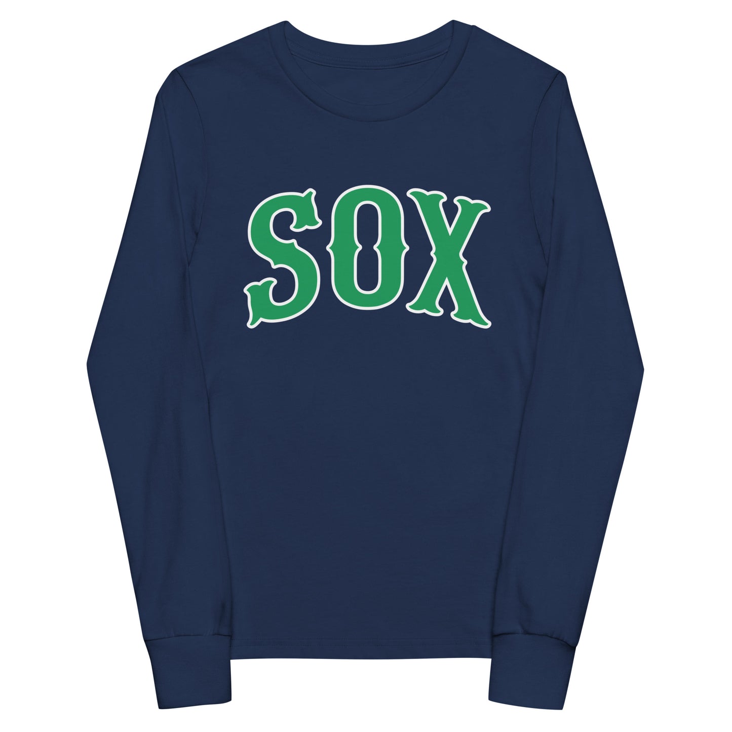 Performance | Youth Long Sleeve T-Shirt | Greenville Sox | Script Logo