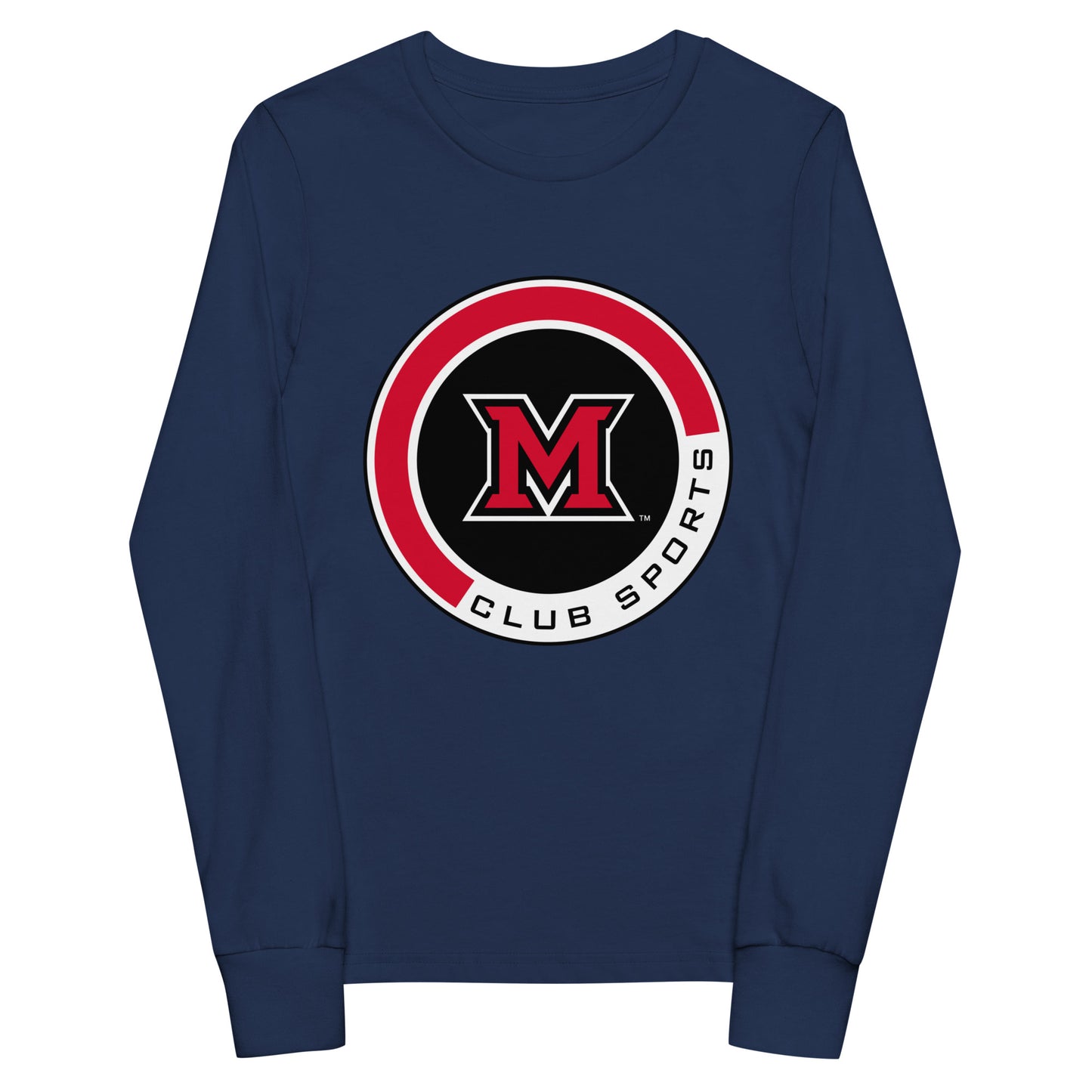 Performance | Youth Long Sleeve T-Shirt | Miami Women's Hockey | Badge Logo
