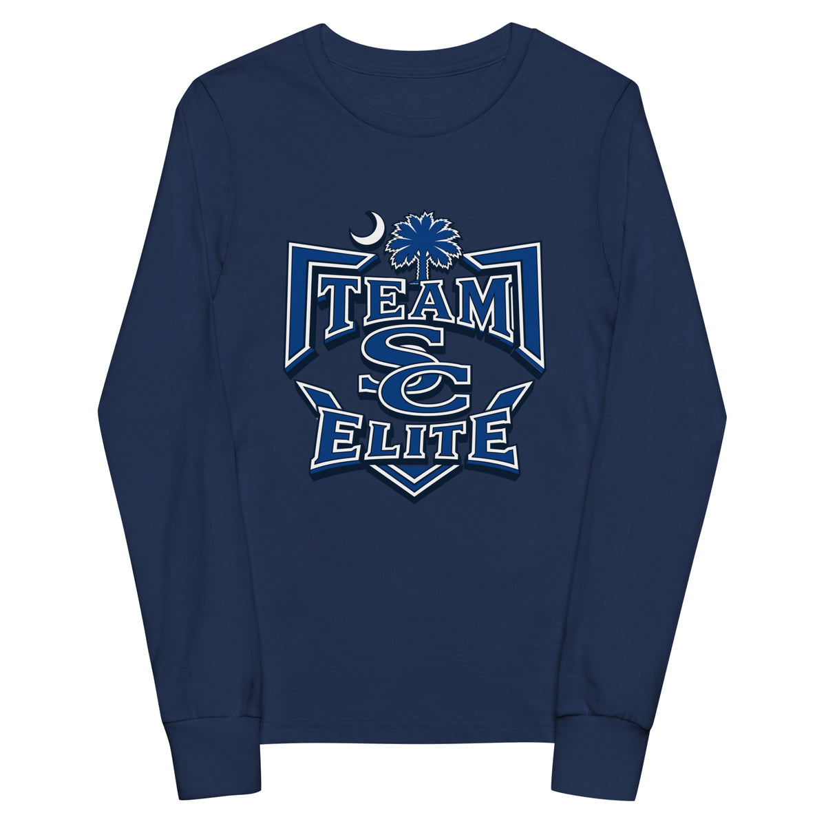 Performance | Youth Long Sleeve T-Shirt | TEAM SC ELITE | Emblem Logo
