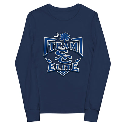 Performance | Youth Long Sleeve T-Shirt | TEAM SC ELITE | Emblem Logo