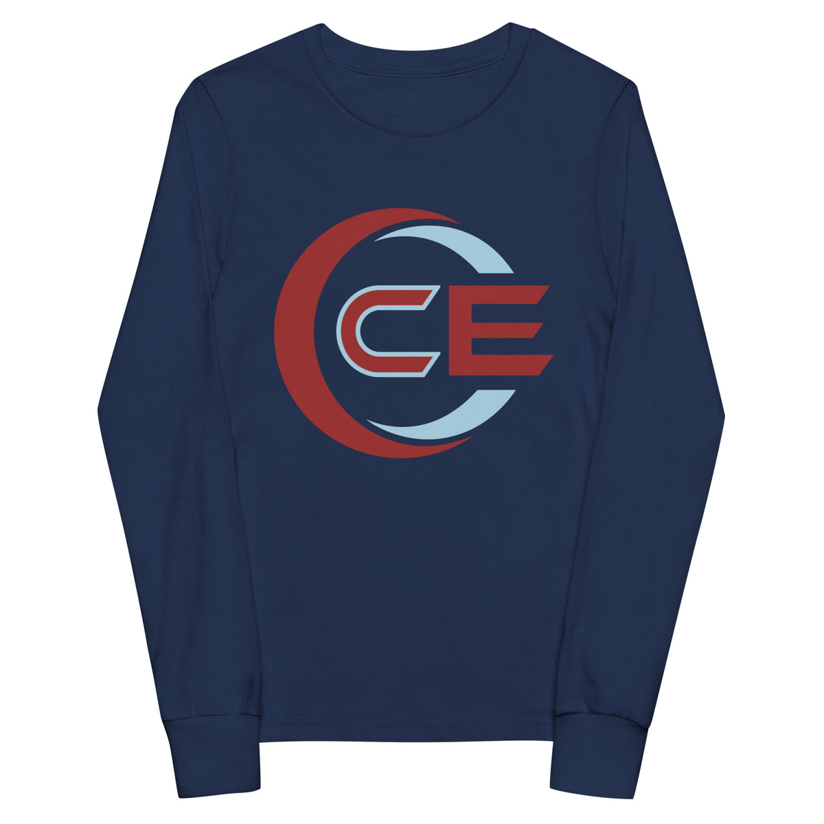 Performance | Youth Long Sleeve T-Shirt | Carolina Elite-Shields | Crest Logo