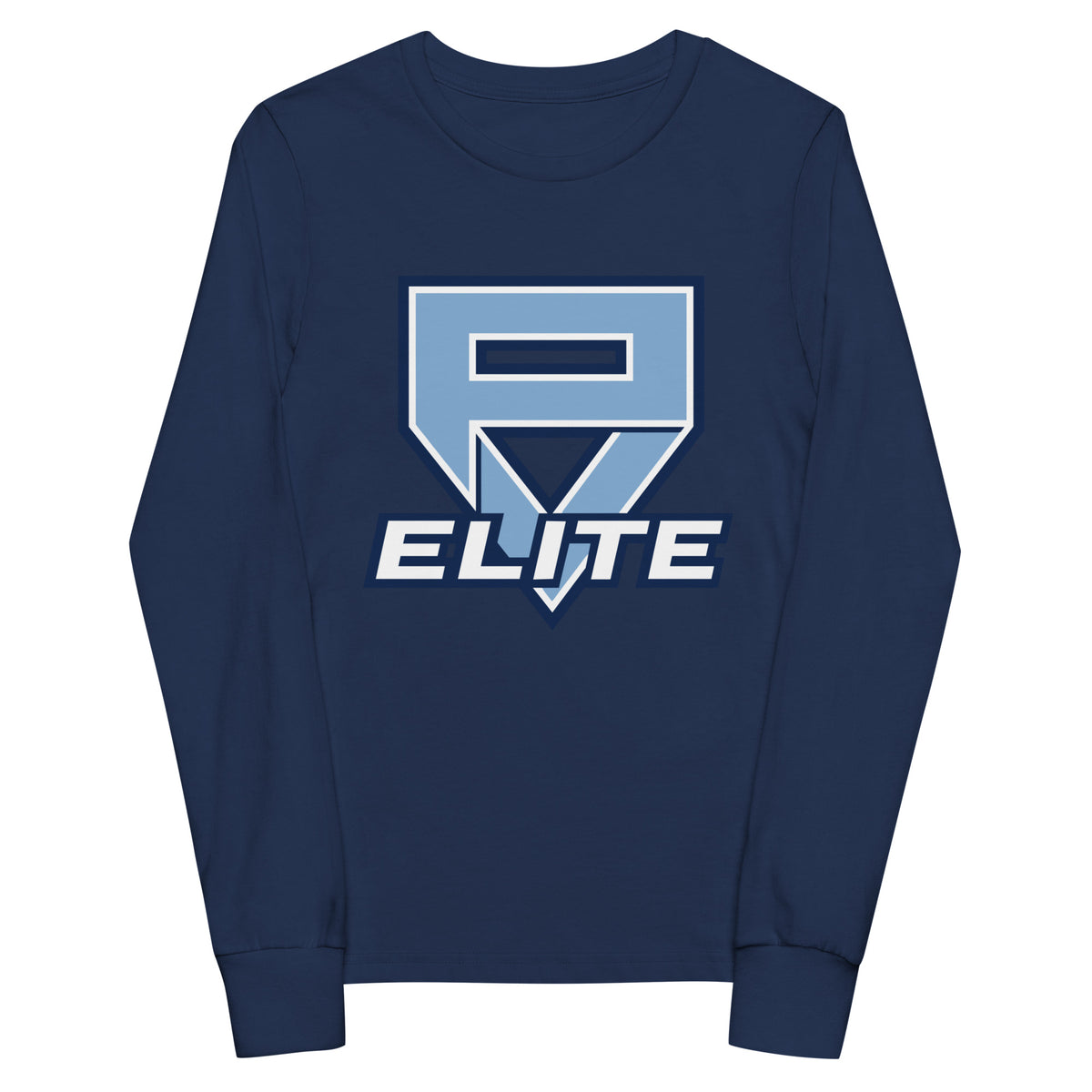 Performance | Youth Long Sleeve T-Shirt | PV Elite 7U Baseball | Emblem Logo