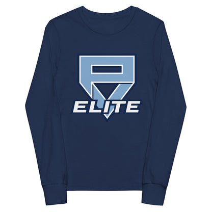 Performance | Youth Long Sleeve T-Shirt | PV Elite 7U Baseball | Emblem Logo
