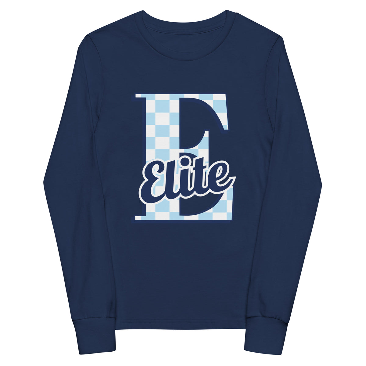 Performance | Youth Long Sleeve T-Shirt | PV Elite 7U Baseball | Elite Mark Logo