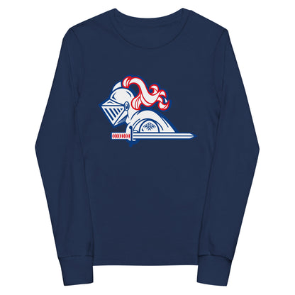 Performance | Youth Long Sleeve T-Shirt | Kimball Cheer | Crest Logo