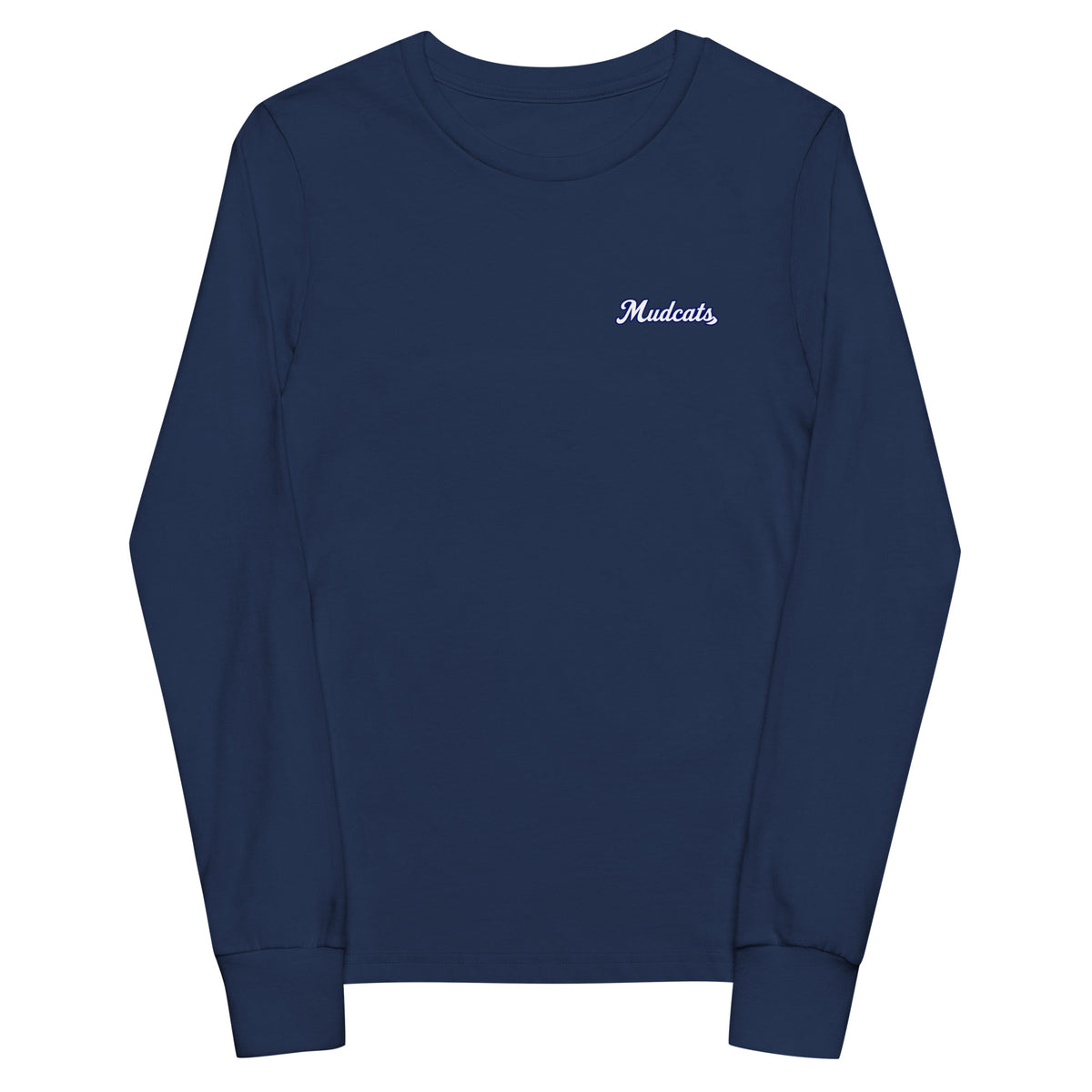 Performance | Youth Long Sleeve T-Shirt | Geneseo Mudcats | Lettermark Logo