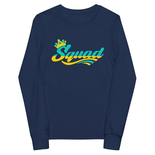Performance | Youth Long Sleeve T-Shirt | Buffalo Bomb Squad 16u | Crest Logo
