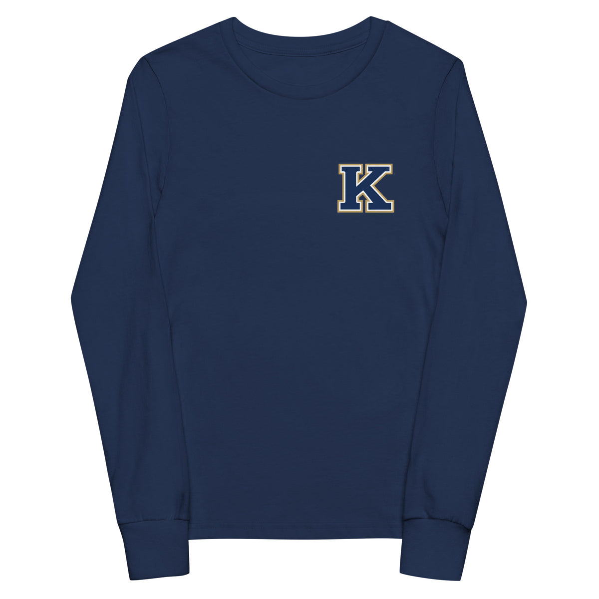 Performance | Youth Long Sleeve T-Shirt | Sharks Diamond Sports | Lettermark Logo