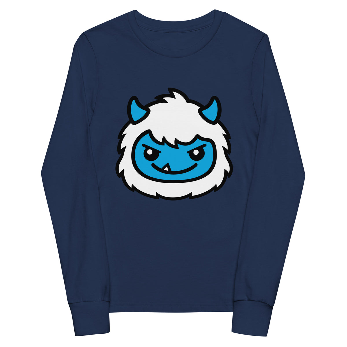 Performance | Youth Long Sleeve T-Shirt | Yetis Softball | Vanguard Yeti Logo