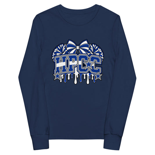 Performance | Youth Long Sleeve T-Shirt | Hyde Park Cowboys | Emblem Logo
