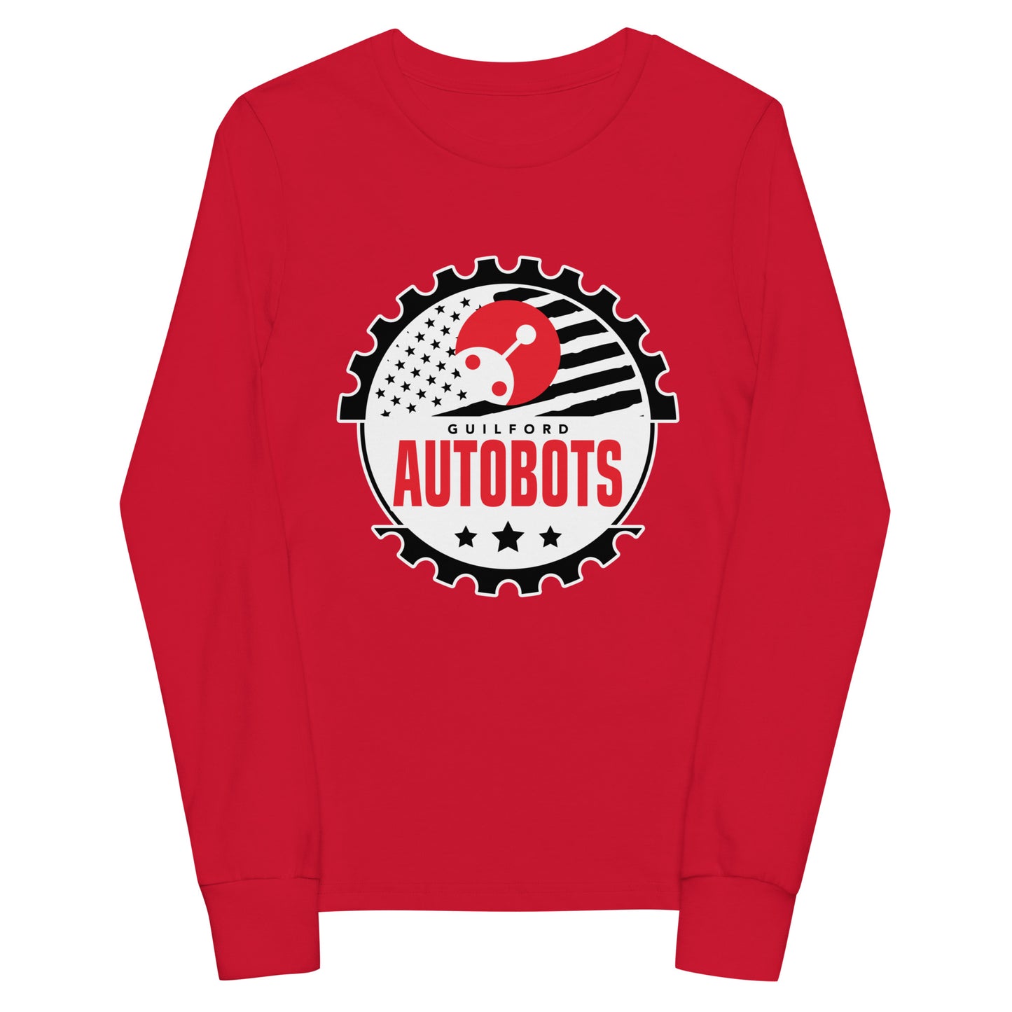 Performance | Youth Long Sleeve T-Shirt | Guilford Autobots | Emblem Logo
