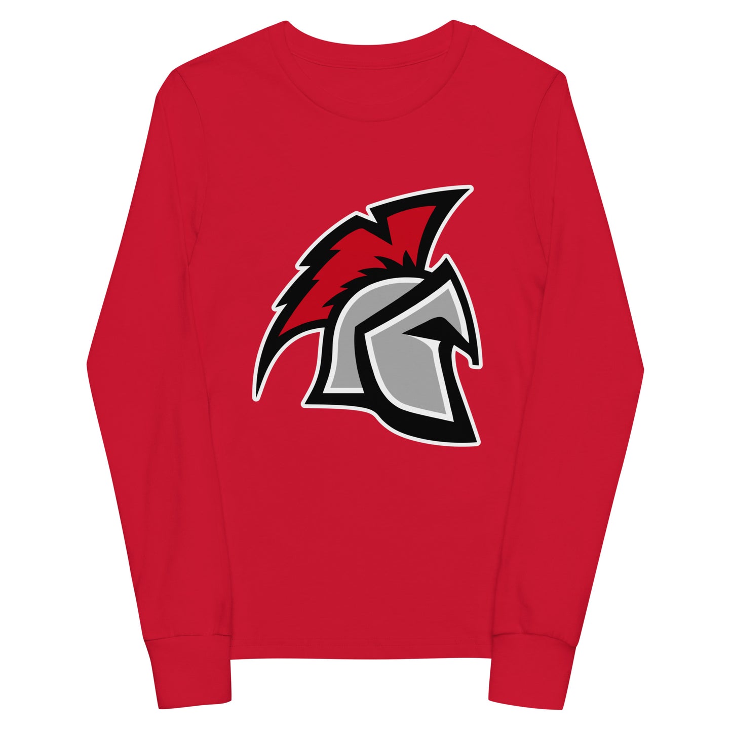 Performance | Youth Long Sleeve T-Shirt | Sanford Spartans | Emblem Logo