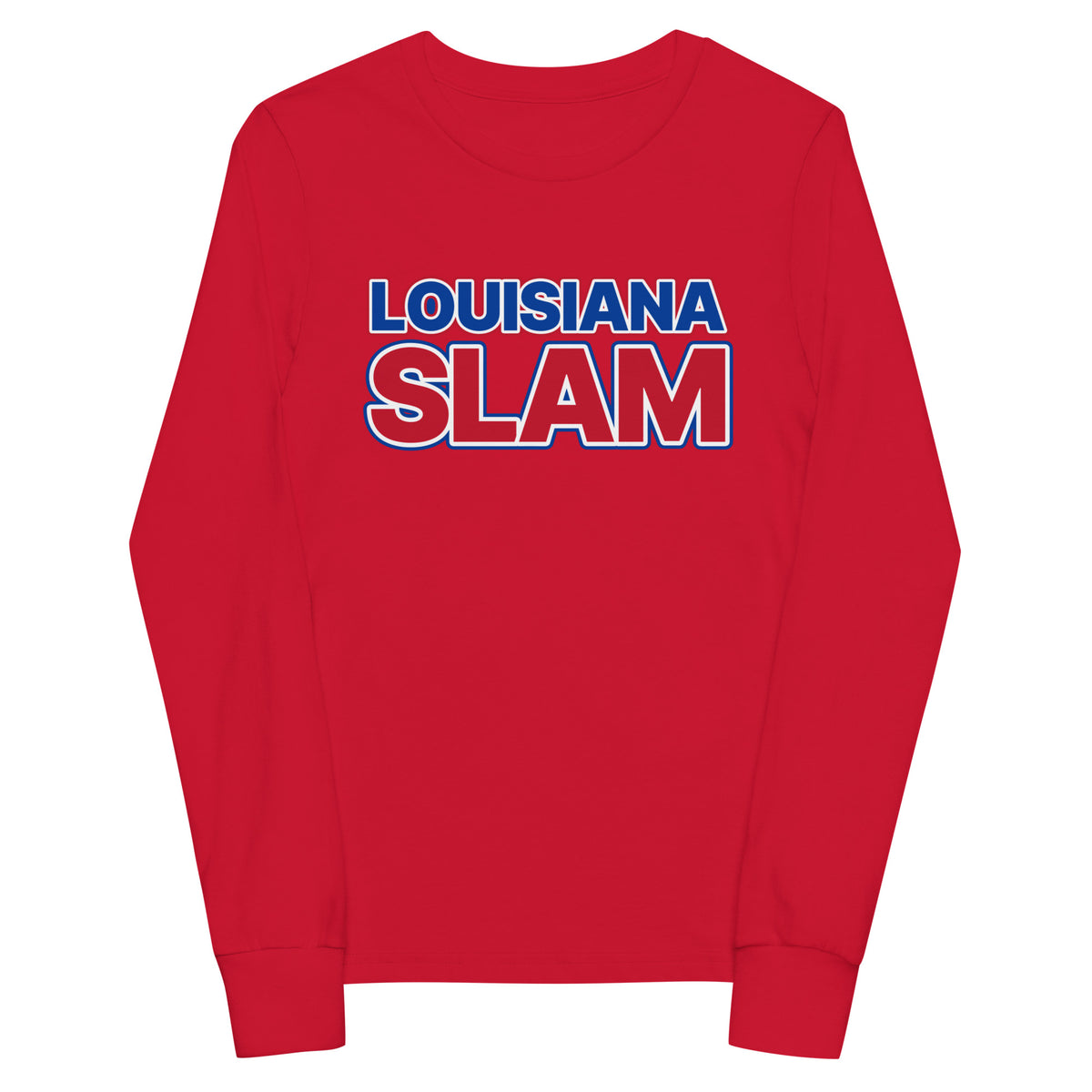 Performance | Youth Long Sleeve T-Shirt | Louisiana Slam Baseball | Lettermark  Alt Logo