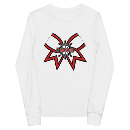 Performance | Youth Long Sleeve T-Shirt | BHS Coed Cheer | Bow Logo