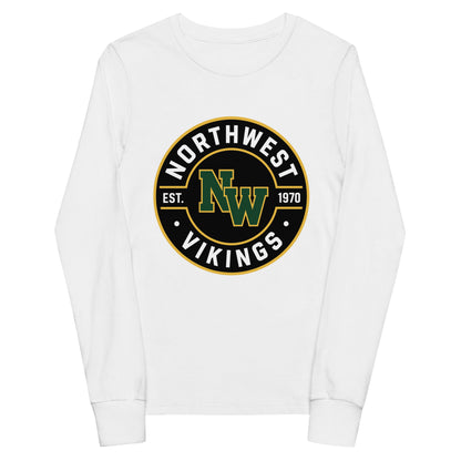 Performance | Youth Long Sleeve T-Shirt | Northwest High School | Badge Logo