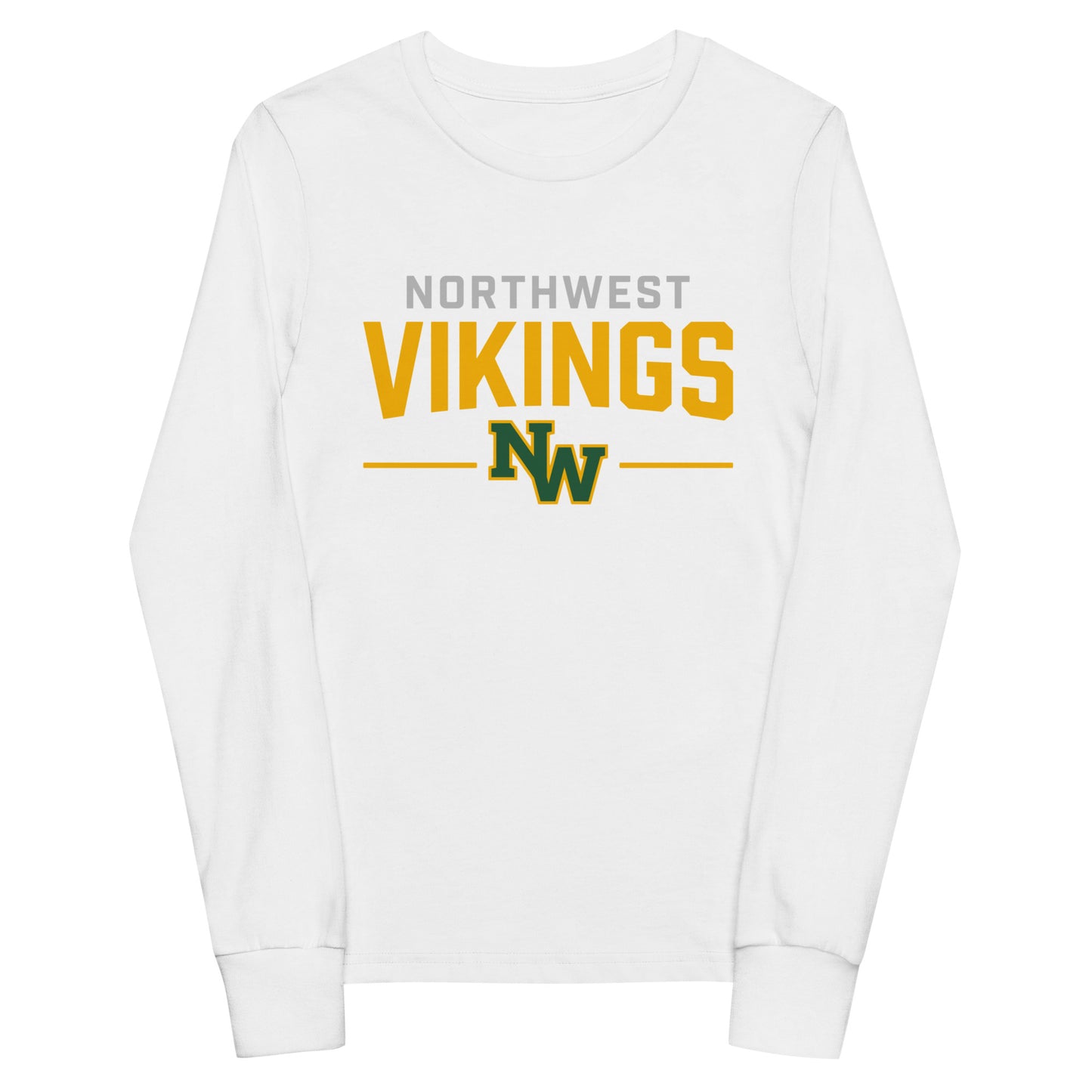 Performance | Youth Long Sleeve T-Shirt | Northwest High School | Vikings Logo