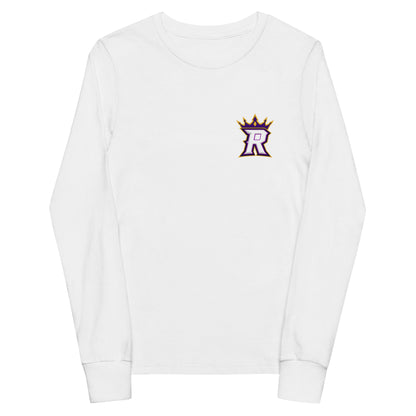 Performance | Youth Long Sleeve T-Shirt | REIGN 10U Softball | Royale Crest Logo