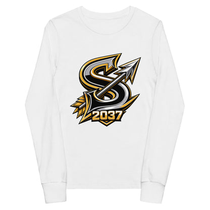 Performance | Youth Long Sleeve T-Shirt | 2037 Sachem Arrows | Arrowhead Crest Logo