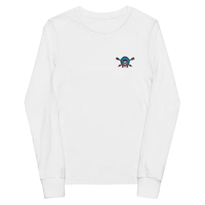 Performance | Youth Long Sleeve T-Shirt | Savage Softball | Chief Skullcrest Logo