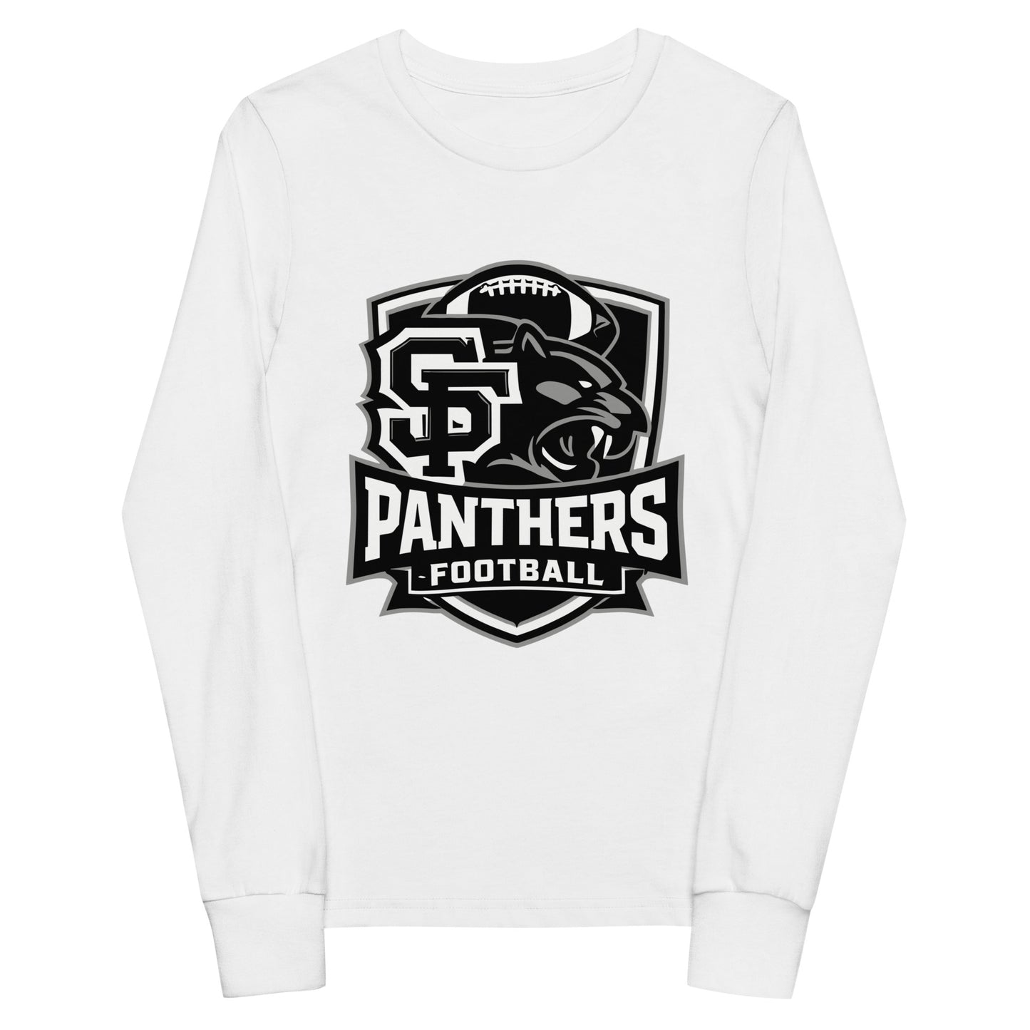 Performance | Youth Long Sleeve T-Shirt | Samuel Fels Football | Shield Logo