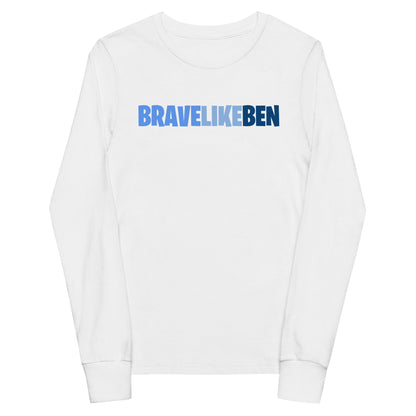 Performance | Youth Long Sleeve T-Shirt | Brave Like Ben | Workmark Logo