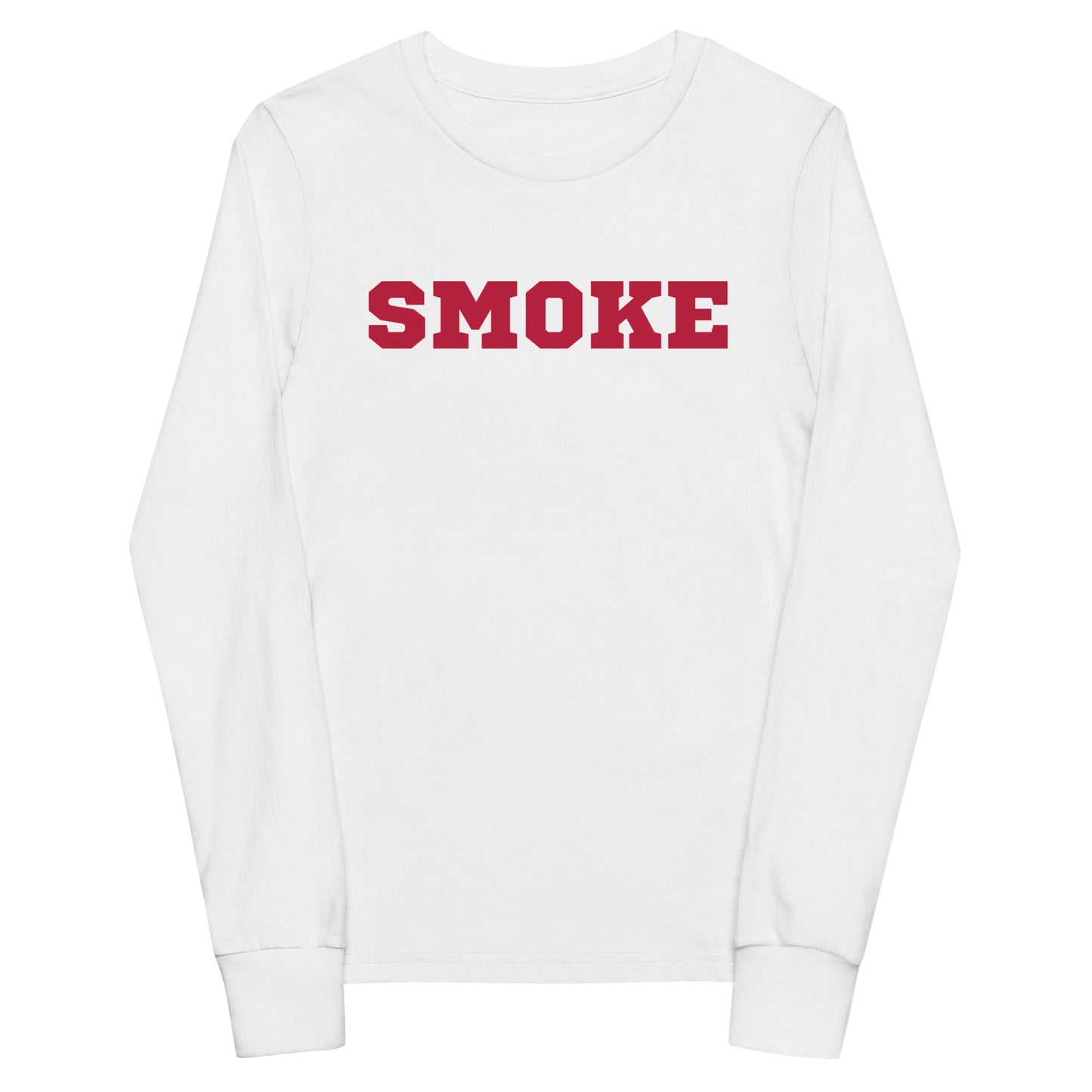 Performance | Youth Long Sleeve T-Shirt | Smoke 14U Softball | Modern Script Logo
