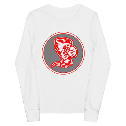 Performance | Youth Long Sleeve T-Shirt | Bay High Softball | Badge Logo