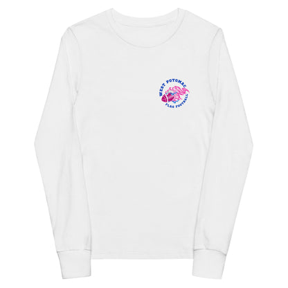 Performance | Youth Long Sleeve T-Shirt | West Potomac Flag Football | Emblem Logo