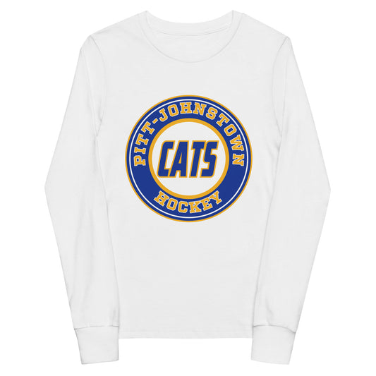 Performance | Youth Long Sleeve T-Shirt | UPJ Hockey | Badge Logo