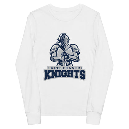 Performance | Youth Long Sleeve T-Shirt | Saint Francis School | Valor Athletics Logo