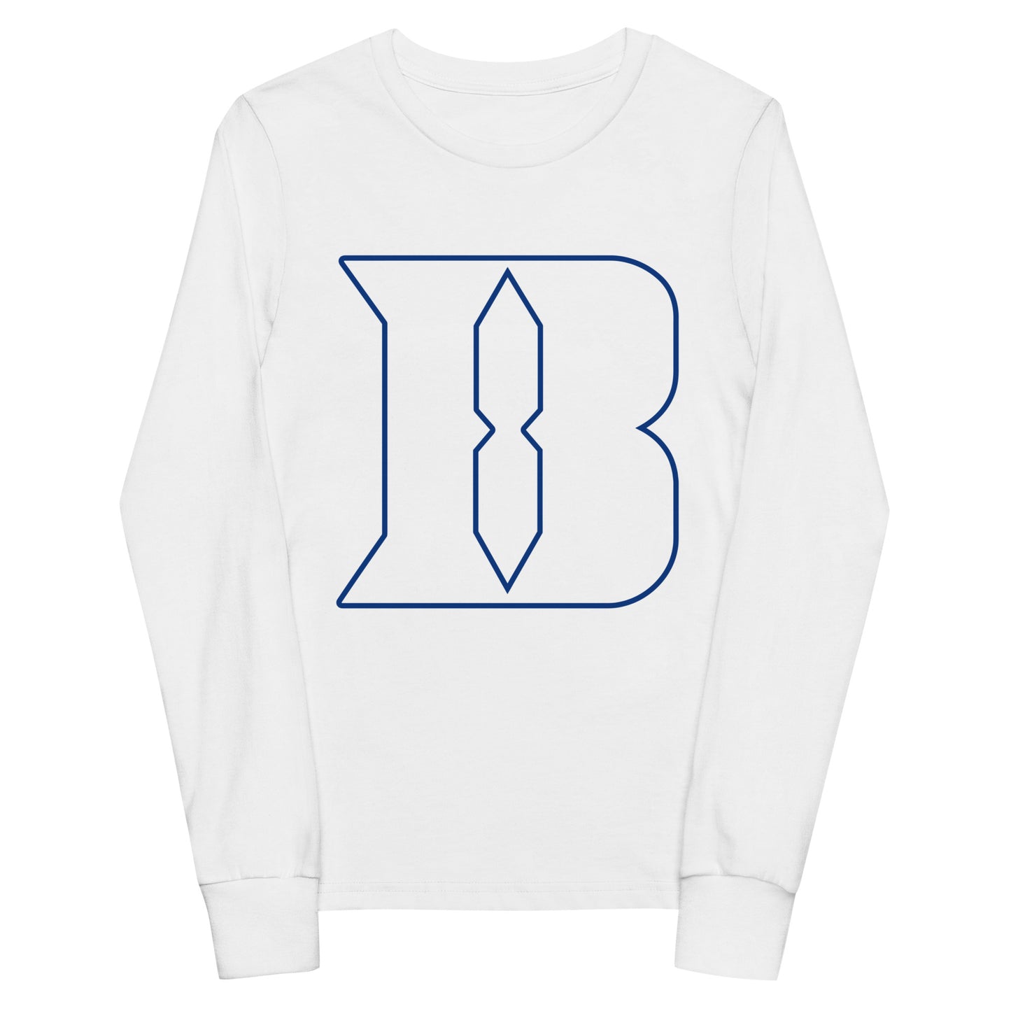 Performance | Youth Long Sleeve T-Shirt | Blueblacks Football Club | Crest Logo