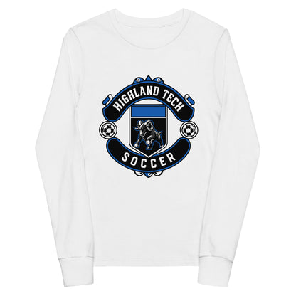 Performance | Youth Long Sleeve T-Shirt | Highland Soccer | Emblem Logo