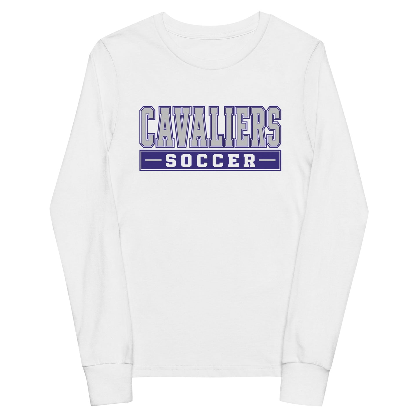 Performance | Youth Long Sleeve T-Shirt | STM Soccer | Modern Script Logo