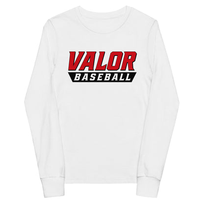 Performance | Youth Long Sleeve T-Shirt | South Bend Valor Baseball | Emblem Logo