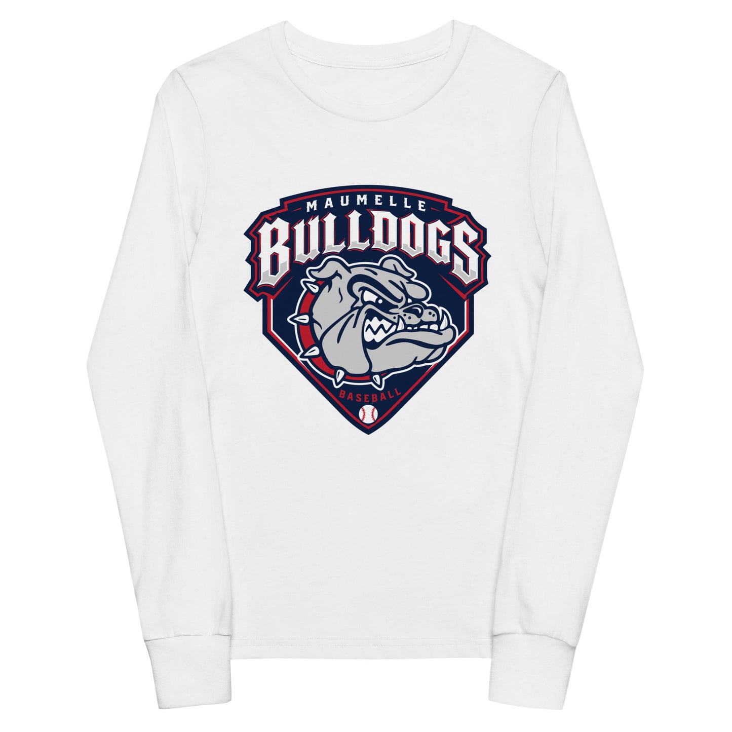Performance | Youth Long Sleeve T-Shirt | Maumelle Bulldogs 2035 | Shield Logo