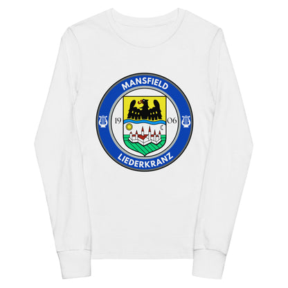 Performance | Youth Long Sleeve T-Shirt | Liederkranz Soccer Club | Badge Logo