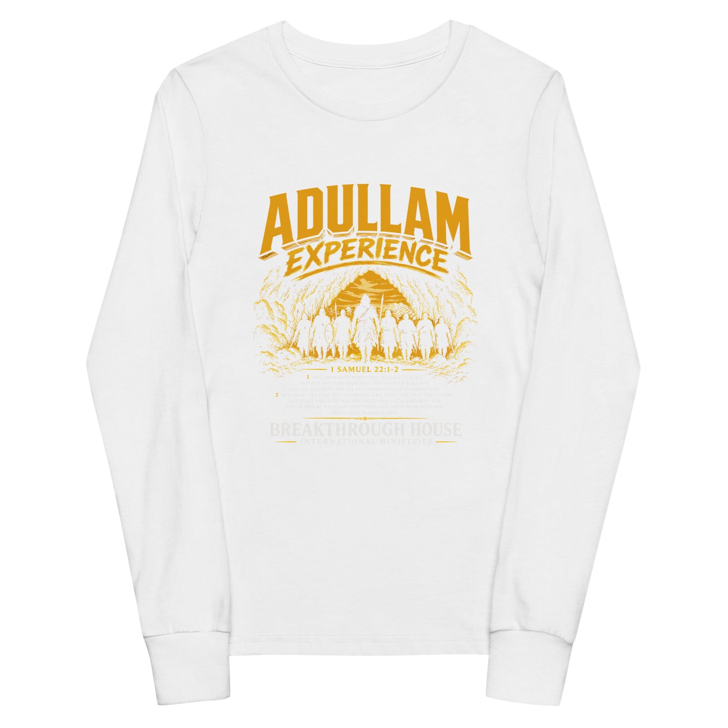 Performance | Youth Long Sleeve T-Shirt | Breakthrough House International Ministries | Emblem Logo