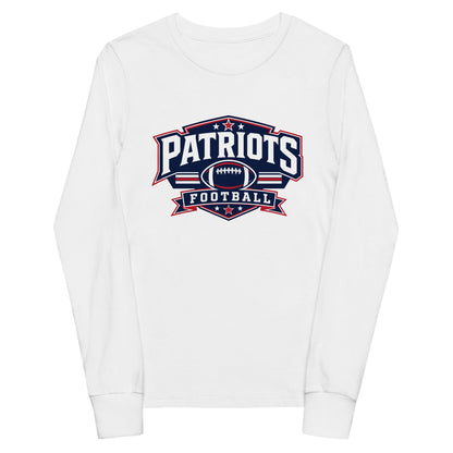 Performance | Youth Long Sleeve T-Shirt | Maximum Velocity Youth Sports | Athletics Logo