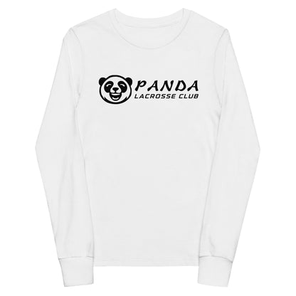 Performance | Youth Long Sleeve T-Shirt | Panda Lacrosse Club | Crest Logo