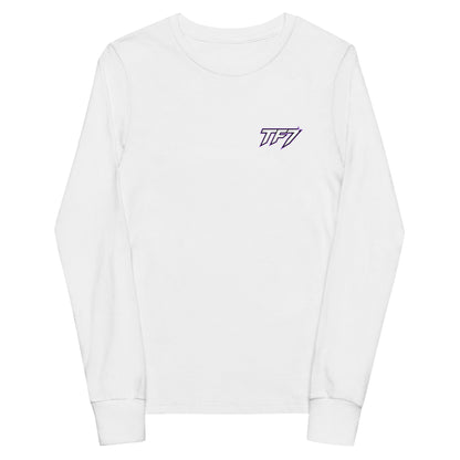 Performance | Youth Long Sleeve T-Shirt | TF7 Eclipse | Lettermark Logo