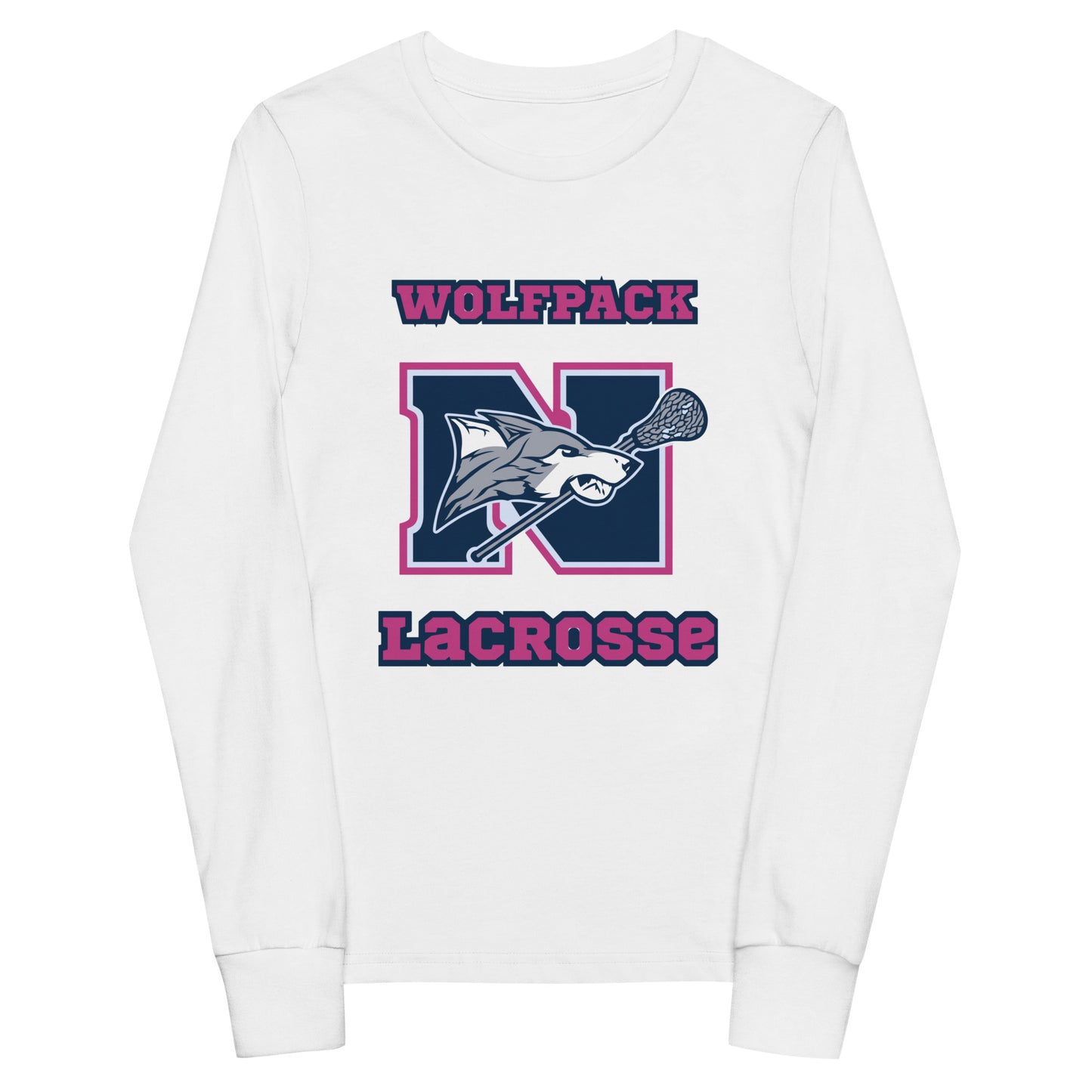 Performance | Youth Long Sleeve T-Shirt | North Paulding Lacrosse | Apex Logo