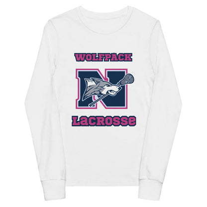 Performance | Youth Long Sleeve T-Shirt | North Paulding Lacrosse | Apex Logo