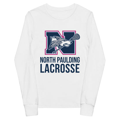 Performance | Youth Long Sleeve T-Shirt | North Paulding Lacrosse | Vanguard Logo