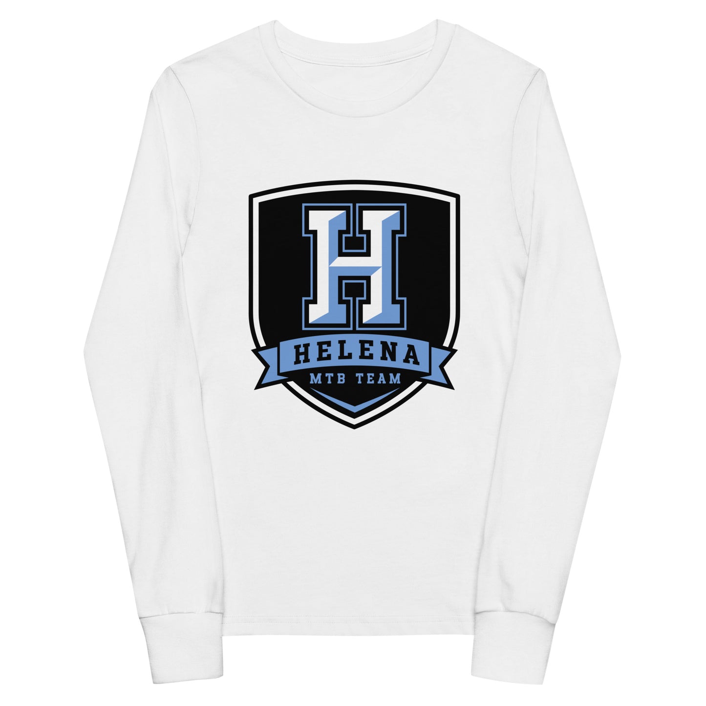 Performance | Youth Long Sleeve T-Shirt | Helena MTB Team | Vanguard Logo