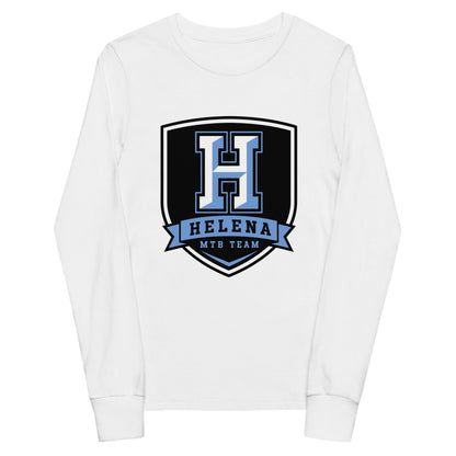 Performance | Youth Long Sleeve T-Shirt | Helena MTB Team | Vanguard Logo