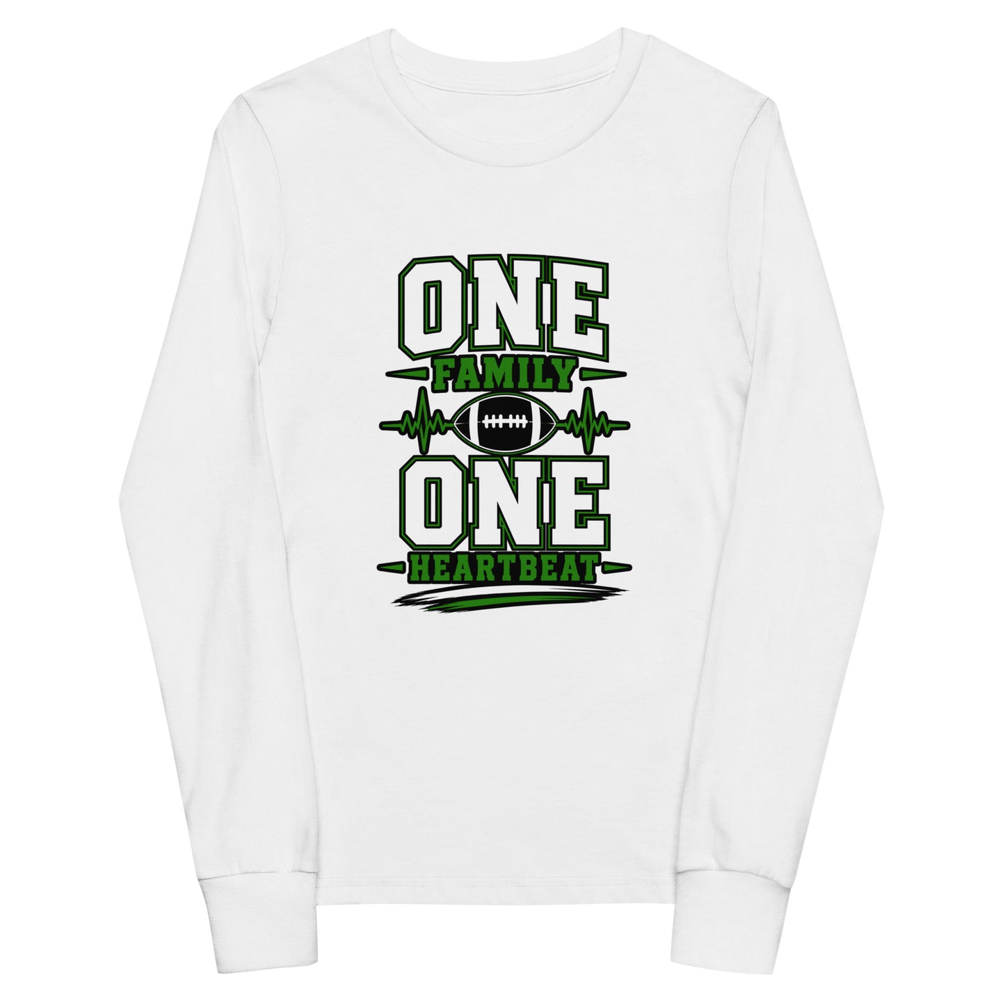 Performance | Youth Long Sleeve T-Shirt | Celina Black Football | Modern Script Logo