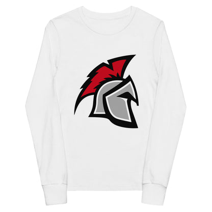 Performance | Youth Long Sleeve T-Shirt | Sanford Spartans | Emblem Logo