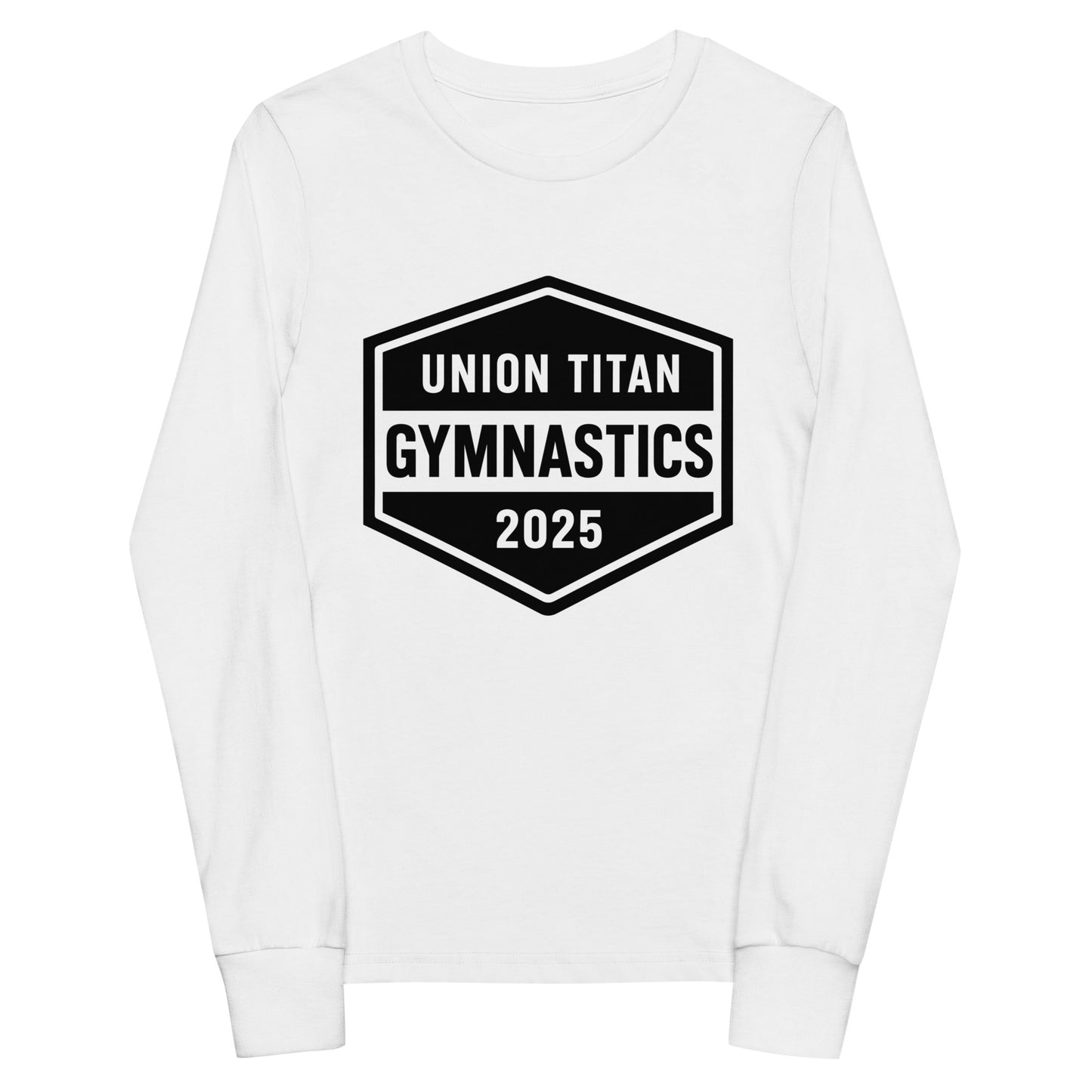 Performance | Youth Long Sleeve T-Shirt | Union Gymnastics | Vanguard Logo
