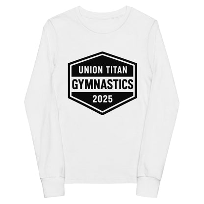 Performance | Youth Long Sleeve T-Shirt | Union Gymnastics | Vanguard Logo